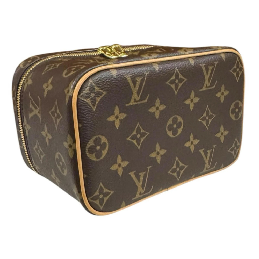 LOUIS VUITTON Brown Monogram Canvas Pouch - Picture 4 of 9